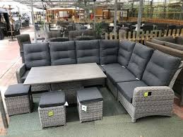 Not Many Left The Large Reclining Sofa Set In Silver Grey Is Still Available To Buy Just Buy Online T Outdoor Furniture Sets Teak Outdoor Garden Furniture
