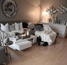Black White And Gray Classy Living Room Apartment Decor Chic Living Room Home