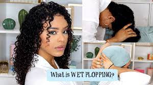 For this technique, you'll be kicking your scrunching up to the next level. Overnight Wet Plopping For Maximun Definition Less Drying Time Youtube