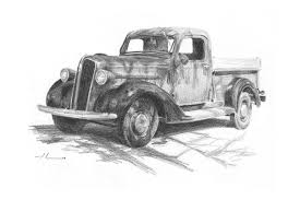 Pencil sketch your photo is a free online tool, where it make your photo to pencil sketch in a single click. Mike Theuer Truck Pencil Portrait Jpg Truck Art Drawings Art Sketches