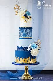Navy Blue And Gold Wedding Cake Wedding Cakes Blue Wedding Cake Toppers Wedding Cake Navy Blue Gold