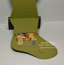 It is possible to give wow time to a friend! Stocking Gift Card Holder