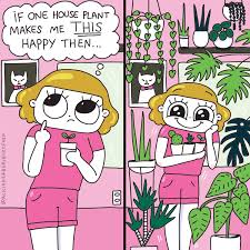 Houseplant Comics House Plants Plant Lover Plant Goals