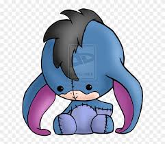 Milne and english illustrator e. Eeyore By Gummi Zombie On Deviantart Easy Cute Winnie The Pooh Drawings Free Transparent Png Clipart Images Download
