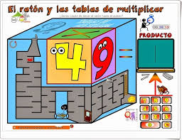 Resultado de imagen de juegos de tablas de multiplicar