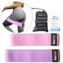 Snagshout | Asgym Hip Resistance Bands Set of 2, Anti Slip Non ...