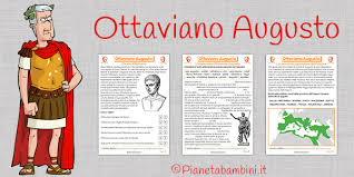 Giulio cesare, tra battaglie, tradimenti, intrighi e vicissitudini intricate. Ottaviano Augusto Schede Didattiche Per La Scuola Primaria Pianetabambini It