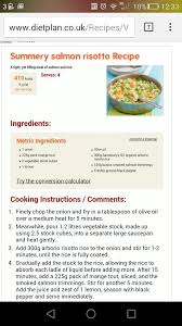 Summer Salmon Risotto Sainsburys Salmon Risotto Filling Recipes Salmon And Rice