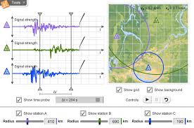 Here is the link to the activity itself: Earthquakes 2 Determination Of Epicenter Gizmo Lesson Info Explorelearning