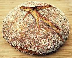 In a large mixing bowl, combine the flours, cornmeal, salt, baking powder, and soda. No Knead Sourdough Rye Bread