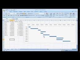 Create A Basic Gantt Chart Youtube Uploaded By Doug H On