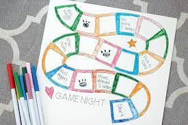 These dominoes are also quiet enough. How To Make A Diy Board Game For Family Game Night Sunny Day Family