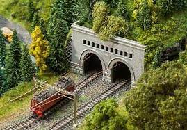 Tunnelportal tt karton / noch modelleisenbahnzubehor tunnel portal 1 gleisig 16 x 15 2 cm gunstig kaufen : N Gauge Faller For Sale Picclick Uk