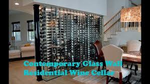 Private wine cellar room with a custom built wine wall with 400 bottle capacity. How To Build A Wine Cellar Whisperkool Youtube