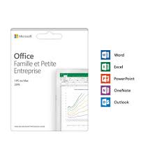 Compatible avec windows 10 ou macos * accédez à office.com/systemrequirements pour plus d'informations sur les versions compatibles de windows 10 et macos ainsi que sur d'autres fonctionnalités. Microsoft Office Famille Et Petite Entreprise 2019 1 Poste Pc Mac Correcteurs Traducteurs Rue Du Commerce