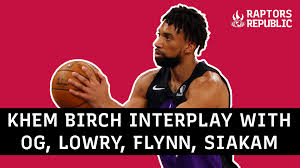 Denver on sunday and he's been dealing with the illness for nearly a week. Khem Birch Interplay With Og Lowry Flynn And Siakam Raptors Republic