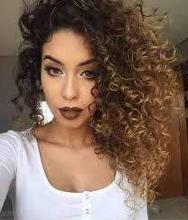 Los mejores barberos del mundo. Mechas Balayage En Cabello Rizado Belleza Glamour Facebook