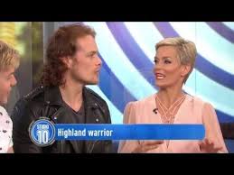 Outlander Sam Heughan S Studio 10 Interview Sydney Australia Sam Heughan Outlander Sam And Cait