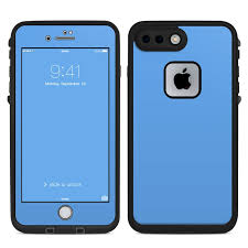 No phone should live outside of a case. Lifeproof Iphone 7 Plus Fre Case Skin Solid State Blue By Solid Colors Decalgirl
