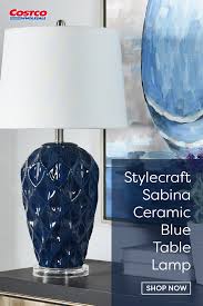 Stylecraft Sabina Ceramic Blue Table Lamp In 2020 Table Lamp Ceramic Table Lamps Blue Table Lamp