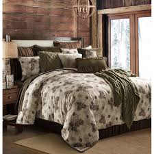If you've ever struggled with blanket that was too lightweight or too smothering, slipped off during sleep or was difficult to clean, you know the answer is. Forest Pine Comforter Sets
