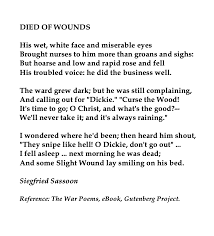 Siegfried Sassoon British Writer Words To Use Poems Words