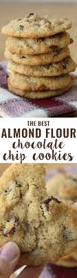 In this case, it's a combination of almond flour, tapioca flour, almond butter, and maple. Almond Flour Chocolate Chip Cookies Grain Free Meaningful Eats