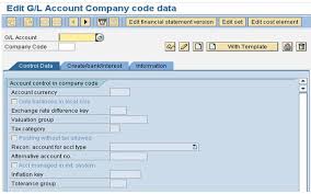 learn how to create an sap general ledger account for coa