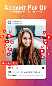 Popular up apk can be a quick tool that lets you find free enjoys followers, and opinions on instagram. Account Pop Up Tags For Likes Popular Hashtag Pour Android Telechargez L Apk