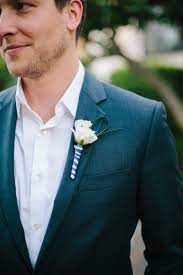modern elegant wedding at miramonte resort spa casual groom attire mens wedding attire grey groomsmen attire