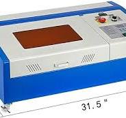 Mophorn Laser Engraving Machine 40w CO2 Laser Engraver 12x8Inch K40 Laser  Cutter USB Port LCD Display with Rot