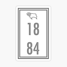 Welcome to the official derby county football club website. Derby County Sticker Von Confusion101 Redbubble