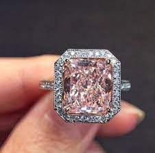 Pin By Rebecca Watson On Photo Tumblr Pink Diamond Ring Bling Wedding Rings Engagement