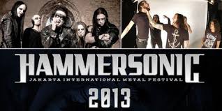 Hammersonic 2013 first time showing in jakarta indonesia from farock. Hammersonic 2014 Line Up