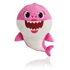Amazon Com Pinkfong Baby Shark Official Song Doll Mommy Shark By Wowwee Toys Games Shark Toy Shark Plush Baby Shark