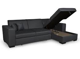 Etudier pour être plié et dépliéfacilement, decoinparis vous assure des canapés convertibles de grandes qualité. Canape D Angle Fuji Xl Convertible Avec Coffre En Simili Gris