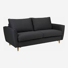 If a friend unexpectedly comes to stay over, you'll be able to offer them a comfy place to stay for the night. Hugo 3 Seater Fabric Sofa Bed Dark Grey Habitat