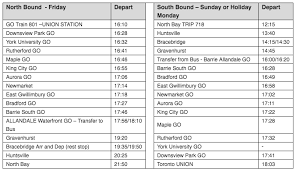 Cheapest flight times, places to go sightseeing, what kind of weather to expect, and more. Gta Residents Can Now Take Go Transit To Cottage Country Storeys