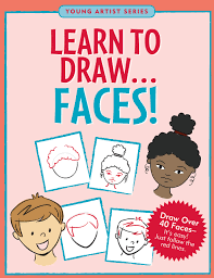 Draw a large circle and make a horizontal line below it for the chin. Learn To Draw Faces Easy Step By Step Drawing Guide Young Artist Peter Pauper Press Inc 9781441330758 Amazon Com Books