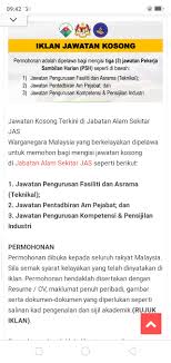 Jawatankosong kerjakosong perjawatan jobstreet jobsearch. Liklau Numis Fyi Jawatan Kosong Share2 Facebook