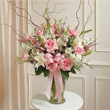 Sympathy for the homeshop all. Pink White Large Sympathy Vase Arrangement Iowa City Ia