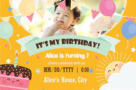 Birthday cards are a tradition of birthday celebrations. Lovely Birthday Invitation Card Maker Online