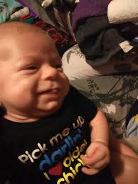 Graham Michael McCoy, age 2 months, son of Cameron Barros, of Helena