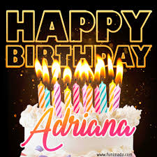 Tina & tin happy birthday adriana (personalized songs for kids) #personalizedsongs. Adriana Animated Happy Birthday Cake Gif Image For Whatsapp Download On Funimada Com