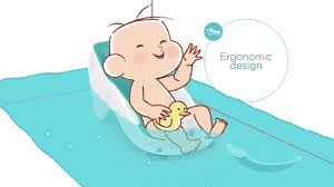 【upgraded】baby inflatable bathtub with air pump, flymei portable infant toddler bathtub non slip bathing tub travel bathtub mini air swimming pool kids foldable angelcare baby bath support, grey. Baby Bath Support Fit Grey Angelcare
