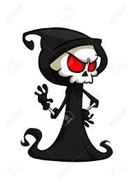 Undead nocturnal creatures who were once human, and feed on human blood. Vector Illustration Of Cartoon Death Halloween Monster Mascot Isolated On Dark Background Royalty Free Cliparts Vectors And Stock Illustration Image 85472562