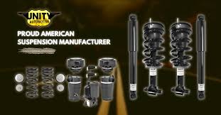 UNITY AB76128 Front and Rear Strut Spring Assembly Set
