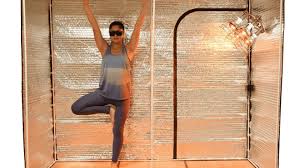5x7, 5x8, 6x7 and 6x8 ft. Sauna Fix Combines The Benefits Of Hot Yoga And Nir Sauna Therapy Lioness Magazine