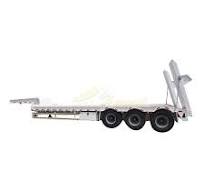 Custom 3 Axles 45 Ton Lowbed Cargo Lowboy Trailer
