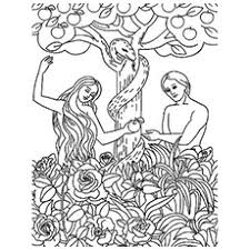 You can teach your children the bible story of adam and eve with the help of coloring. Top 25 Freeprintable Adam And Eve Coloring Pages Online
